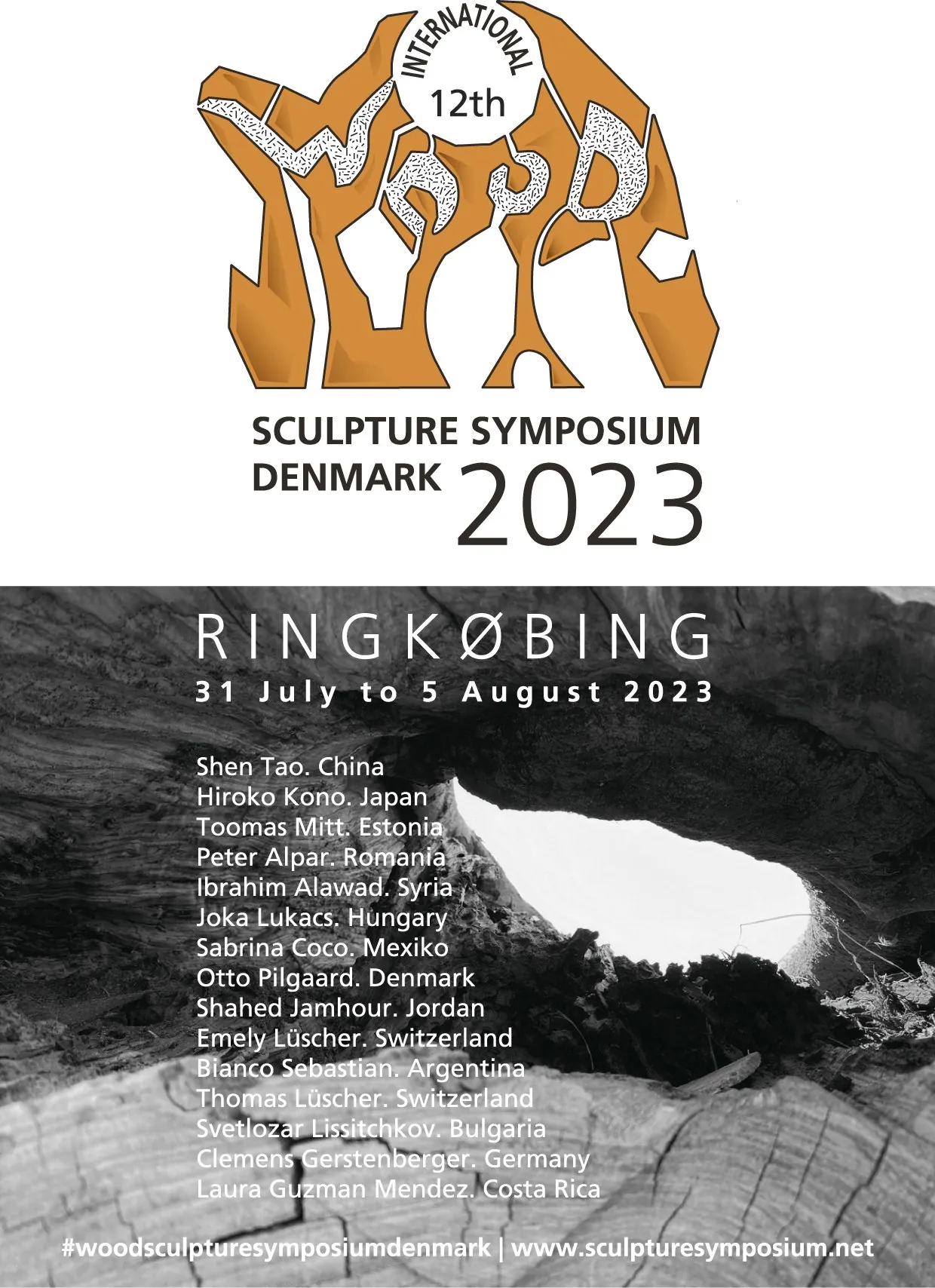 Billedet er et link til International Woodsculpture Symposium in Ringkøbing, Denmark på Facebook